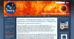 Desktop Screenshot of prfz.de